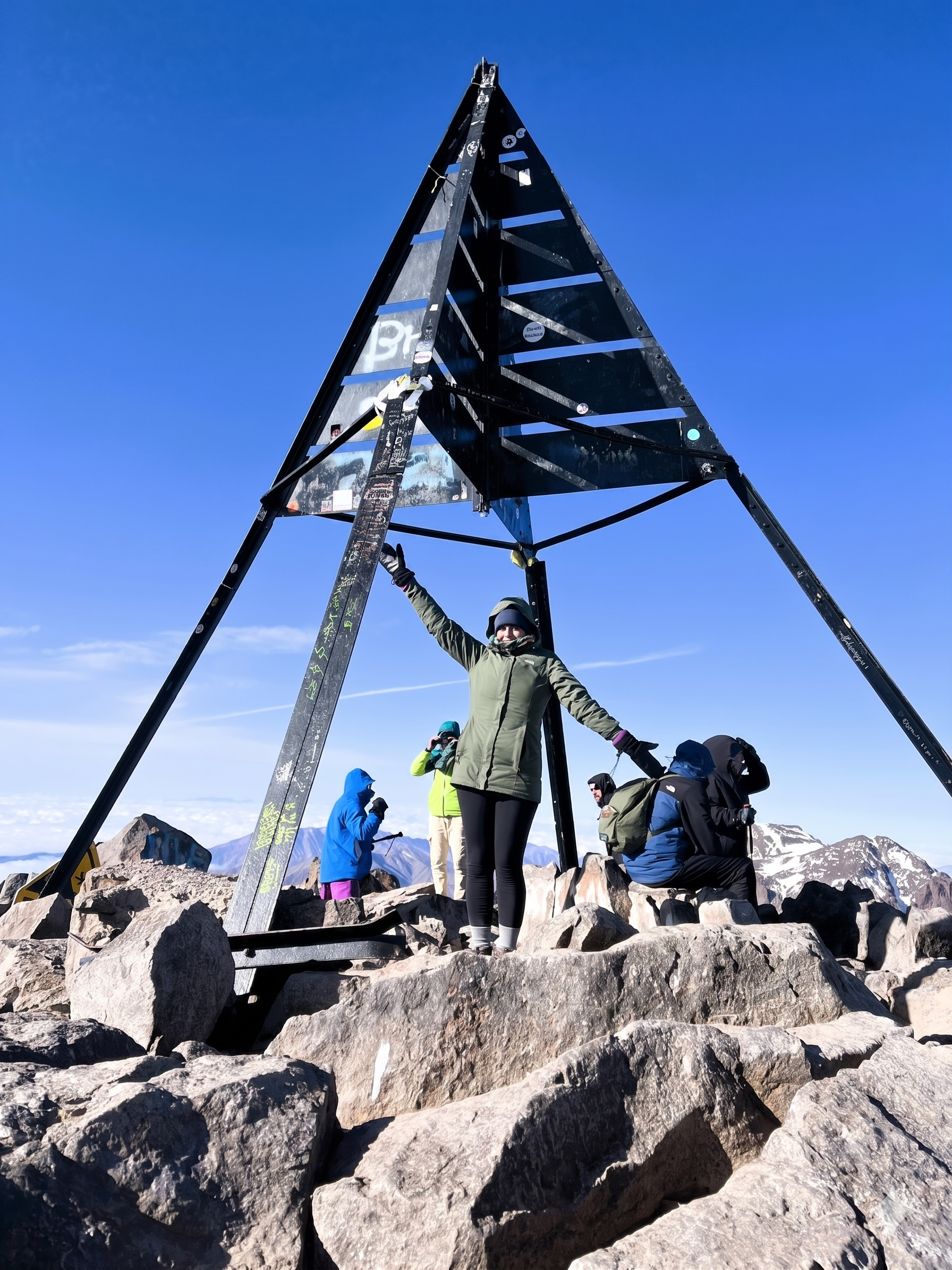 Randonnée dans les montagnes du Haut Atlas