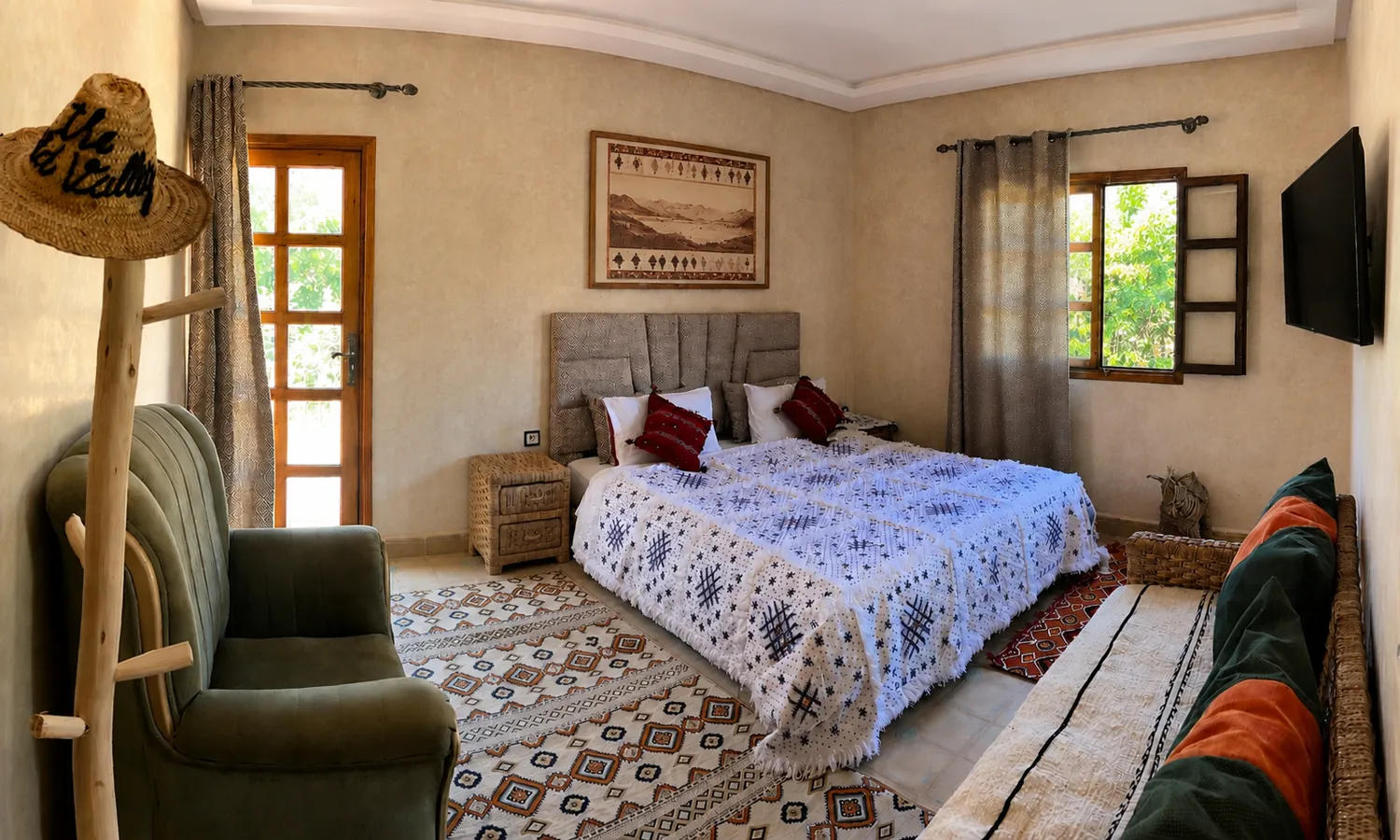 Chambre Tanirt — Wild Valley Ouirgane