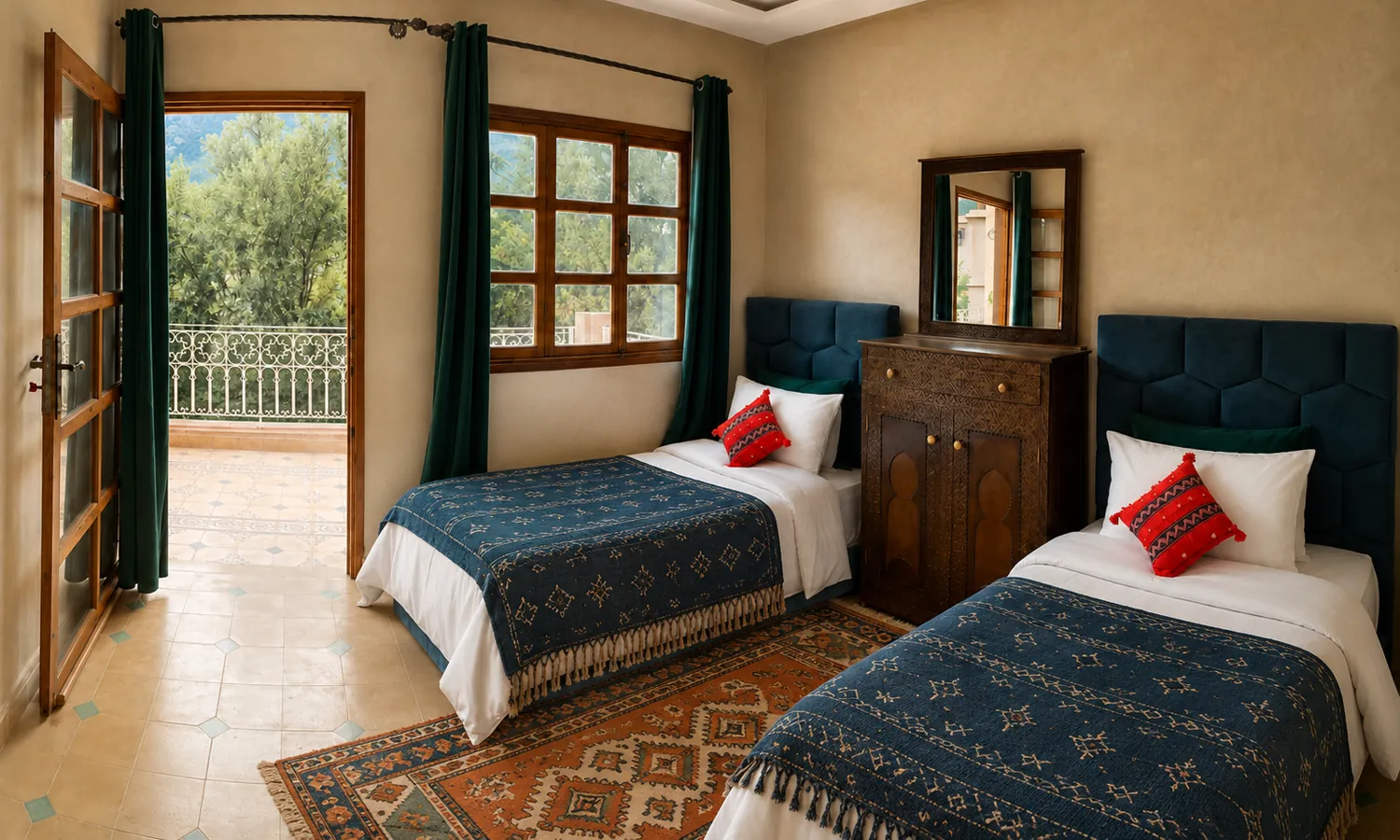 Chambre Todrt — Wild Valley Ouirgane